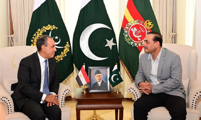مصری وزیرِ خارجہ کی فیلڈ مارشل عاصم منیر سے ملاقات، دفاعی تعاون مزید بڑھانے پر اتفاق