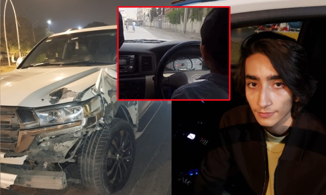 کم عمر بچے کی گاڑی چلاتے پرانی ویڈیو وائرل، ’کیا یہ وہی ابوذر ہے جس کی گاڑی سے 2 لڑکیاں جاں بحق ہوئیں؟‘