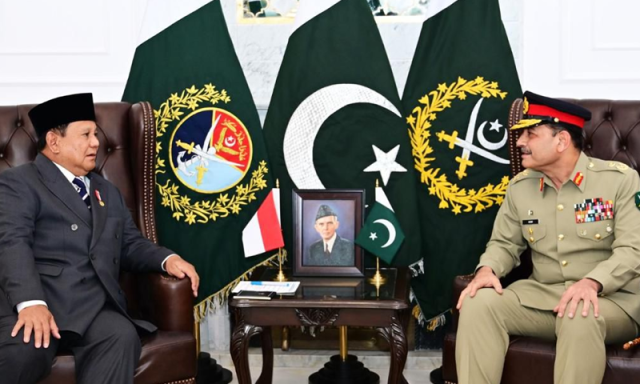 فیلڈ مارشل عاصم منیر کی انڈونیشین صدر سے ملاقات، تعلقات کو مزید مضبوط بنانے کا عزم