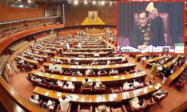 قومی اسمبلی میں دلچسپ منظر، گرے ہوئے پیسوں کے 12 دعویدار سامنے آگئے، ویڈیو وائرل