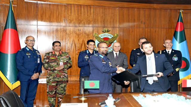 اطالوی کمپنی بنگلہ دیش ایئر فورس کو یورو فائٹر ٹائفون ملٹی رول لڑاکا طیارے فراہم کرے گی