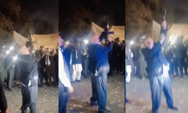 جسٹس کے کے آغا کی فائرنگ کرتے ہوئے ویڈیو وائرل، حقیقت کیا؟