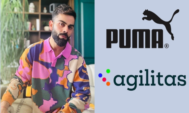 ویرات کوہلی نے پُوما کو چھوڑ کر ایجیلیٹاس اسپورٹس سے شراکت کرلی