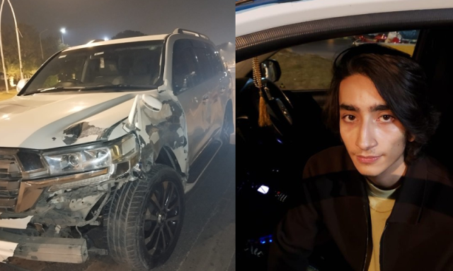 اسکوٹی پر سوار لڑکیوں کو کچلنے کا واقعہ، جج کے بیٹے کا جسمانی ریمانڈ منظور