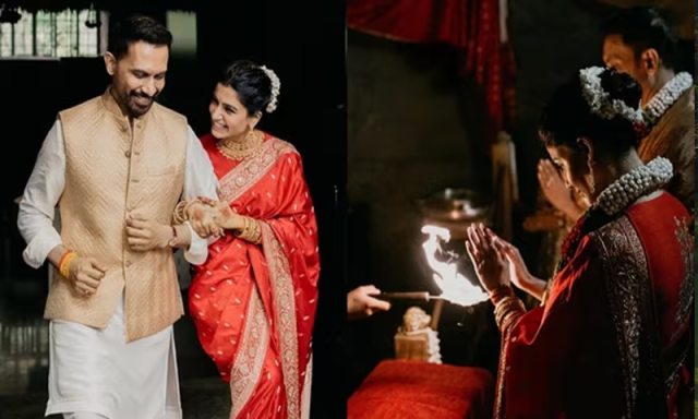 بالی ووڈ اداکارہ سمانتھا رتھ اور فلمساز راج نیدیمورو شادی کے بندھن میں بندھ گئے