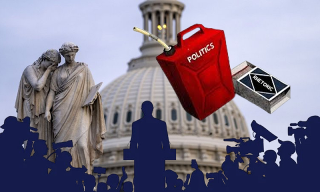 امریکی سیاست میں اشتعال انگیز بیانیہ حد سے بڑھ چکا، گیلپ سروے