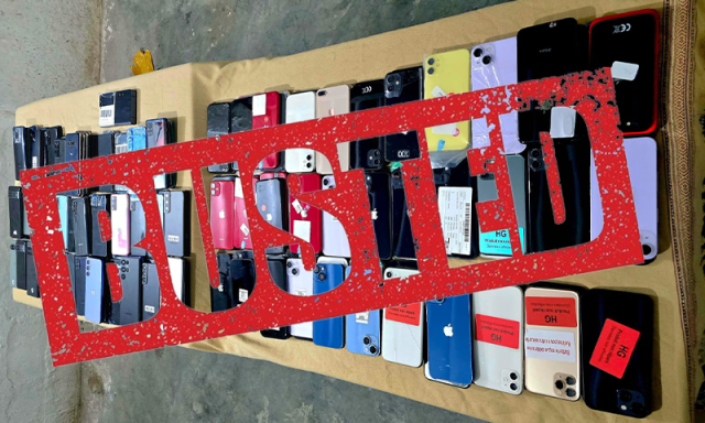 بلوچستان سے کراچی موبائل فون اسمگلنگ ناکام، 2 ملزمان گرفتار