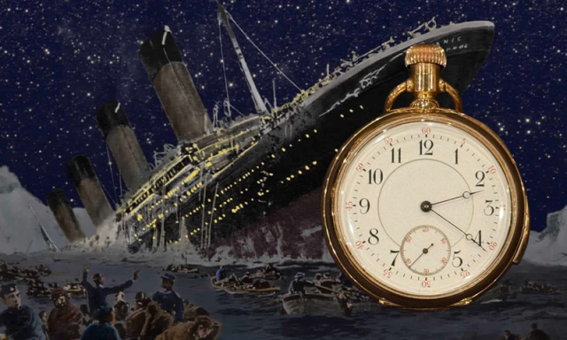 ٹائٹینک میں ڈوبے جوڑے کی گھڑی کی ریکارڈ نیلامی، یادگار اشیا کی نیلامی 30 لاکھ پاؤنڈ تک پہنچ گئی