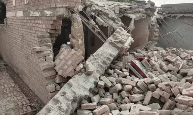 شمالی وزیرستان: میر علی میں سرکاری پرائمری اسکول تباہ، سینکڑوں بچوں کا مستقبل خطرے میں