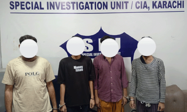 کراچی پولیس کی کارروائیاں، بھاری مقدار میں منشیات برآمد، 14 ملزمان گرفتار