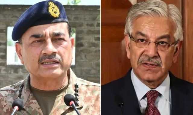 قوم کو اپنی بہادر افواج اور قیادت پر فخر ہے، وزیر دفاع کی فیلڈ مارشل کو چیف آف ڈیفنس فورسز تعیناتی پر مبارکباد