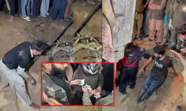 3 سالہ بچے کی تلاش، مقامی افراد کی ڈیزل کے لیے چندہ اکٹھا کرنے کی ویڈیو وائرل