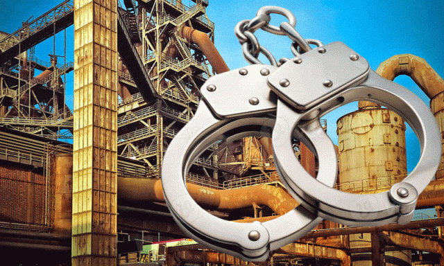 اسٹیل مل سے لوہا و کاپر چوری کی وارداتیں بے نقاب، 2 ملزمان گرفتار