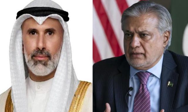 اسحاق ڈار کویتی وزیر خارجہ کے درمیان ٹیلیفونک رابطہ، بدلتی عالمی صورتحال پر تبادلہ خیال