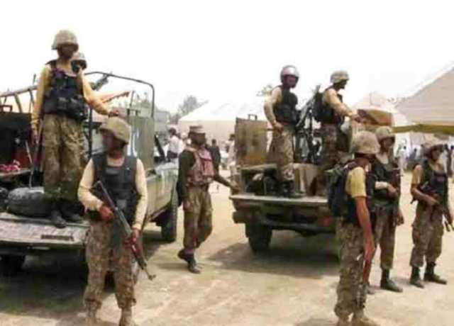 جنڈولہ میں سکیورٹی فورسز نے خودکش حملہ ناکام بنا دیا، 10 خوارج جہنم واصل