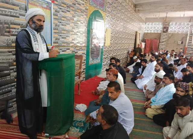 عید الفطر کا دن اللہ تعالیٰ کی عبادت اور بندگی کے انعام کا دن ہے، علامہ مقصود ڈومکی