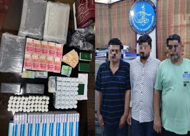کراچی، غیر ملکی کرنسی، جعلی ادویات اور اسمگلنگ میں ملوث 3 ملزمان گرفتار