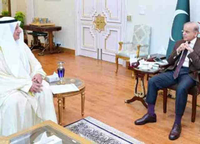 میاں شہباز شریف سے ناصر عبدالرحمان جاسر کی ملاقات، جنوبی ایشیا کی صورتحال پر تبادلہ خیال