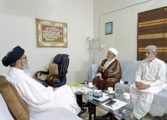 علامہ ساجد نقوی سے مرکزی تنظیمی وفد کی ملاقات