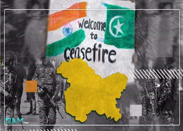 بھارت و پاکستان کے درمیان سیز فائر پر کشمیری قیادت مطمئن