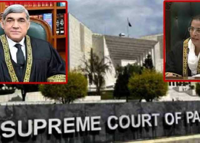 مخصوص نشستوں کے فیصلے پر نظرثانی کیس میں 2 ججز کا اختلافی نوٹ سامنے آگیا