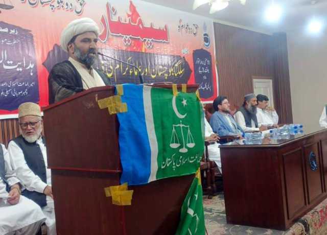 بلوچستان میں گولیوں کے زور پر امن قائم کرنیکی سوچ سنگین غلطی ہے، علامہ مقصود ڈومکی
