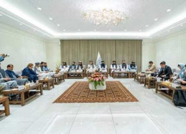 پاکستان کے نمائندہ خصوصی کی افغان وزیر داخلہ سراج الدین حقانی سے ملاقات