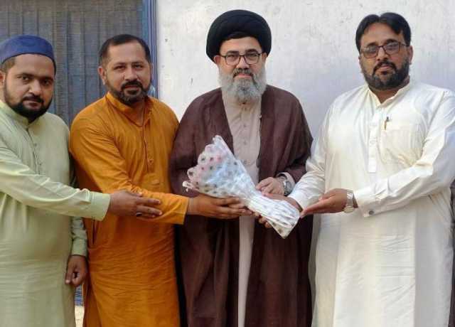 ایم ڈبلیو ایم عزاداری ونگ جنوبی پنجاب کے وفد کی علامہ سید احمد اقبال رضوی سے ملاقات، نئی ذمہ داری پر مبارکباد 