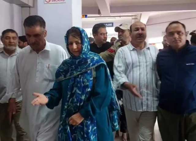 سرحدوں پر بستیوں کی تباہ کاری کا یہ درد انسانی ہے سیاسی نہیں، محبوبہ مفتی