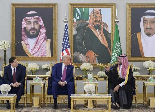 امریکی صدر کا دورہ سعودی عرب، بن سلمان کا ریاض میں ٹرمپ کا استقبال