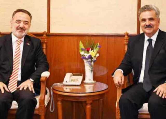 یحییٰ آفریدی سے عرفان نیزی اوغلو کی ملاقات، عدالتی تعلیم میں تعاون کی تعریف