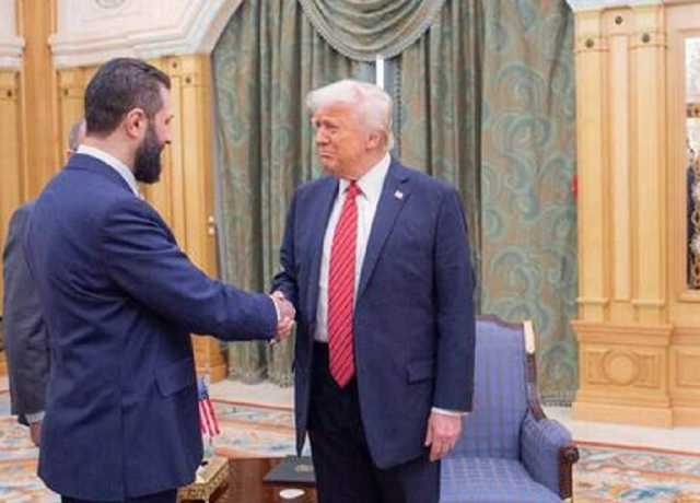 ریاض، عالمی دہشت گرد ٹرمپ کی علاقائی دہشت گرد الجولانی سے ملاقات