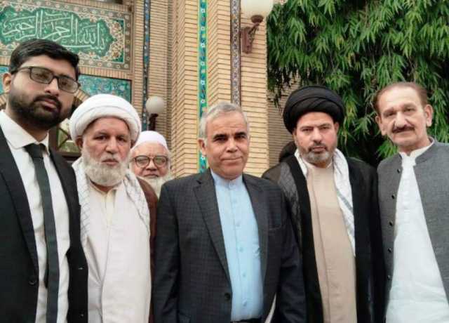 لاہور، پاکستان پر مشکل وقت میں ایران کی حمایت، تمام مکاتب فکر کے نمائندہ وفد کی ایرانی حکام سے ملاقات