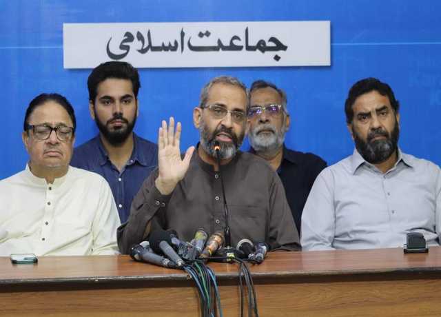 2028ء میں بھی کے فور کے تحت کراچی والوں کو پانی ملنے کا امکان نہیں، منعم ظفر