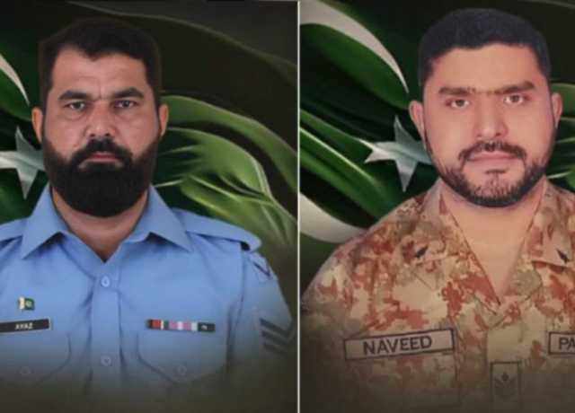 بھارتی جارحیت میں زخمی ہونے والے پاک فضائیہ اور پاک فوج کے مزید 2 جوان شہید