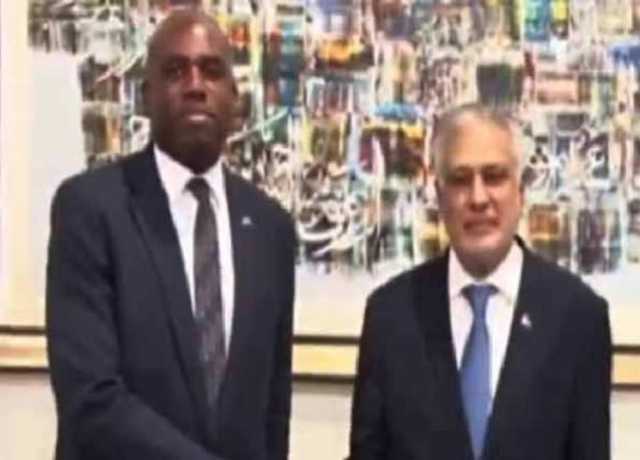 اسحاق ڈار سے ڈیوڈ لیمی کی ملاقات، پاک بھارت جنگ بندی پر تبادلہ خیال