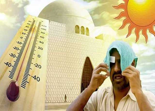 کراچی میں شدید گرمی، شدت 44 ڈگری تک محسوس کی جانے لگی