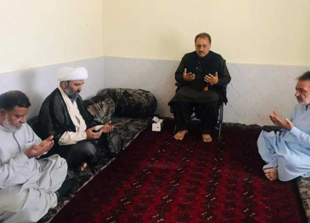کوئٹہ، علامہ مقصود ڈومکی کی سابق گورنر ظہور آغا سے ملاقات و اظہار تعزیت