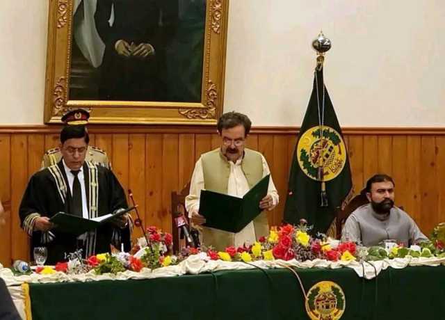 جسٹس اعجاز سواتی نے چیف جسٹس بلوچستان کے عہدے کا حلف اٹھا لیا