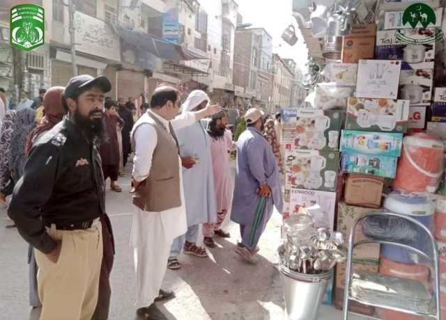 کوئٹہ، ضلعی انتظامیہ کی تجاوزات اور گرانفروشی کیخلاف کارروائیاں، 45 افراد گرفتار