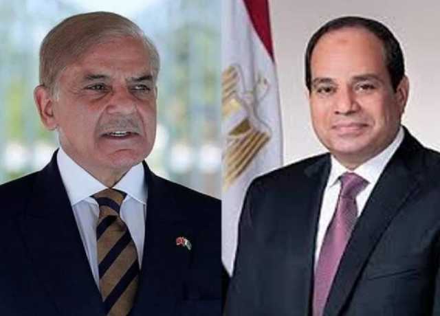 مصر کے صدر نے وزیراعظم کی دورہ پاکستان کی دعوت قبول کرلی