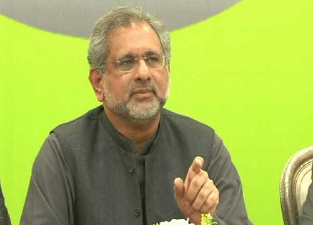 بلوچوں کا مطالبہ سڑکوں کی تعمیر نہیں لاپتہ افراد کی بازیابی ہے، شاہد خاقان عباسی