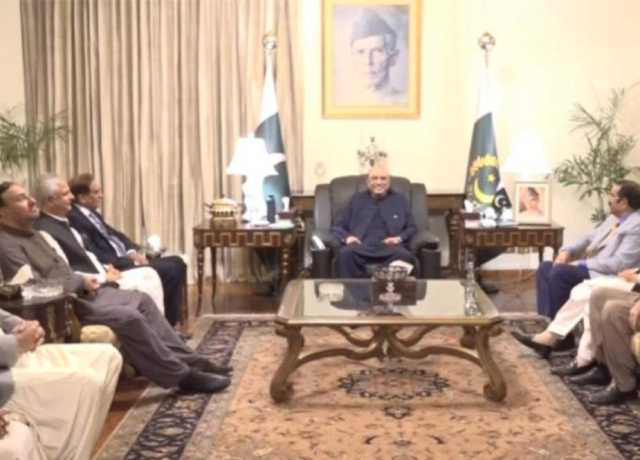 آصف علی زرداری سے آزاد کشمیر اسمبلی کے وفد کی ملاقات، اہم امور پر تبادلہ خیال