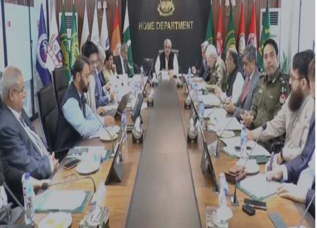 لاہور، کابینہ کمیٹی برائے امن و امان کی اسرائیلی حملے کی مذمت