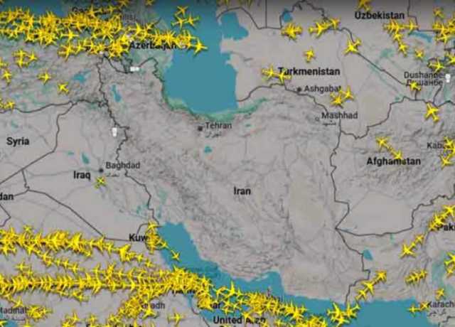 ایران اسرائیل کشیدگی، غیر ملکی ائر لائنز کا پاکستانی فضائی حدود کا استعمال