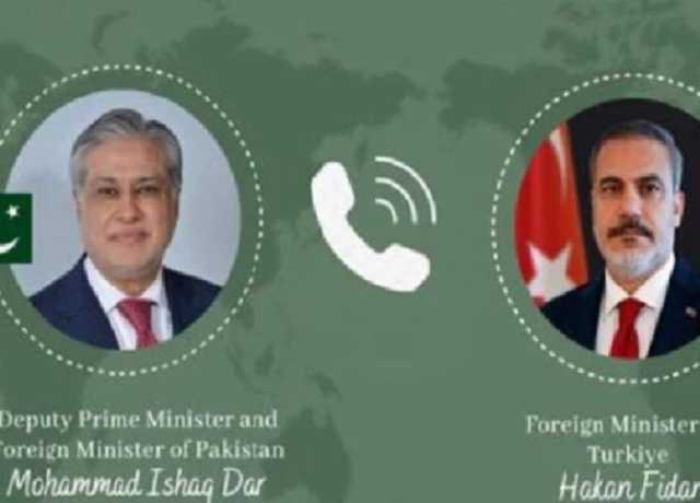 اسحاق ڈار کا حاقان فدیان سے ٹیلیفونک رابطہ، ایران اسرائیل جنگ بارے تبادلہ خیال