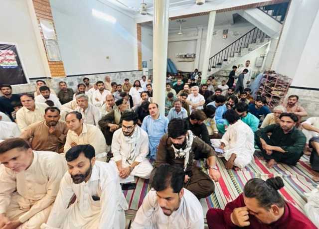 پشاور میں محرم کمیٹی خیبرپختونخوا کا قومی اجلاس