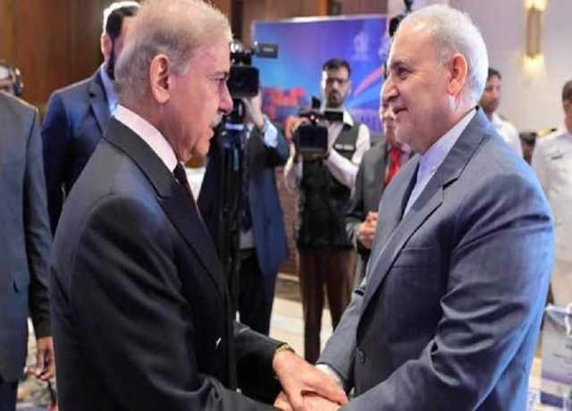 شہباز شریف اور ایرانی سفیر رضا امیری مقدم کی ملاقات