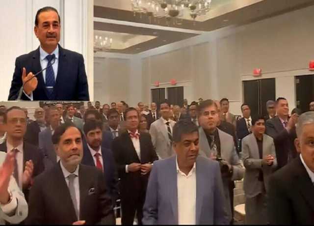 واشنگٹن، پاکستانی کمیونٹی سے آرمی چیف فیلڈ مارشل سید عاصم منیر کی ملاقات