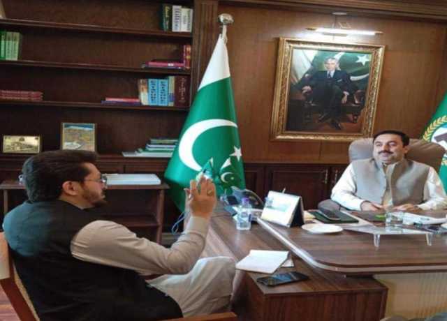 ایم پی اے علی ہادی عرفانی کی چیف سیکرٹری کے پی سے ملاقات